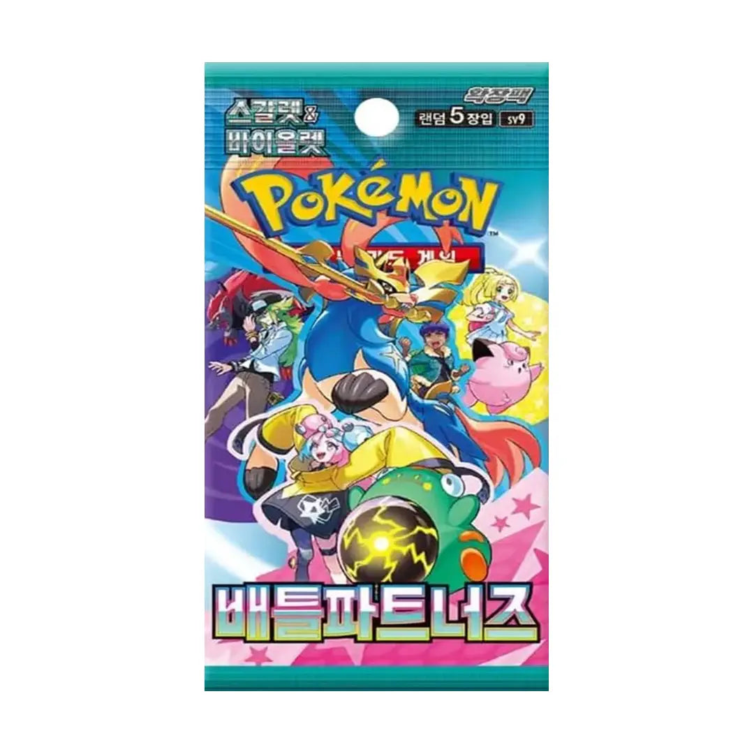 Pokemon Battle Partner Booster pack (KOREAN)